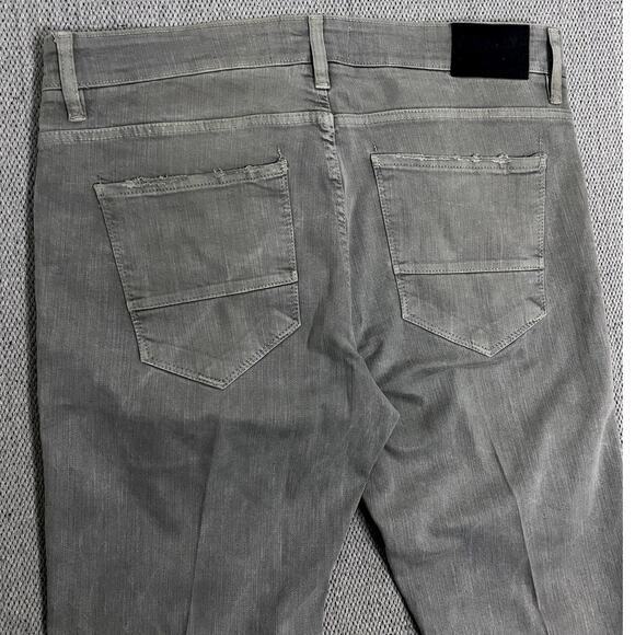 Vtg Jordan Craig Legacy Edition Aaron Jeans Men's 36/32 Gray Slim Straight Y2K - Picture 9 of 13